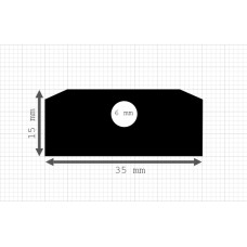Hatch packing | EPDM | 35 x 15 mm